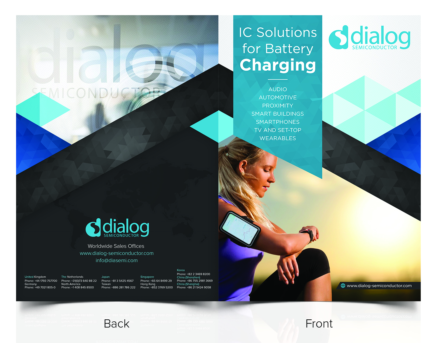 Brochure Design by SAI DESIGNS for Dialog Semiconductor  | Design #15974240
