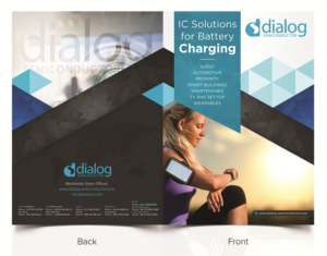 Brochure Design by SAI DESIGNS for Dialog Semiconductor  | Design: #15974240