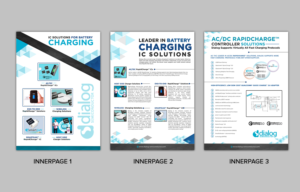 Brochure Design by SAI DESIGNS for Dialog Semiconductor  | Design #16108944
