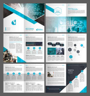 Brochure Design by Titan Solbiz for Dialog Semiconductor  | Design: #16098792