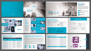 Brochure Design by Titan Solbiz for Dialog Semiconductor  | Design: #16318749