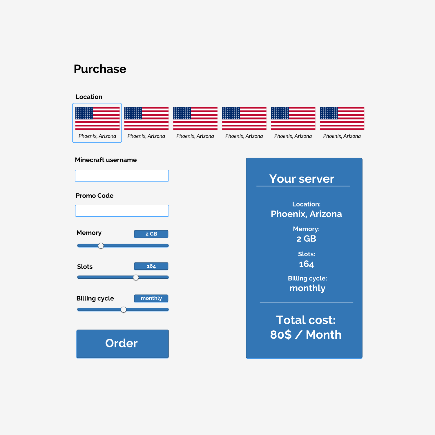 Web-Design von Carl-O für CubedHost, LLC | Design #2748986