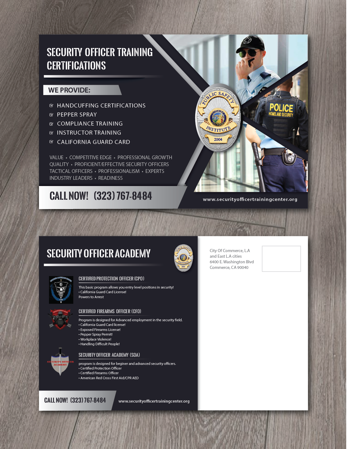 Flyer Design by alex989 for Public Safety Institute | Design #15998713