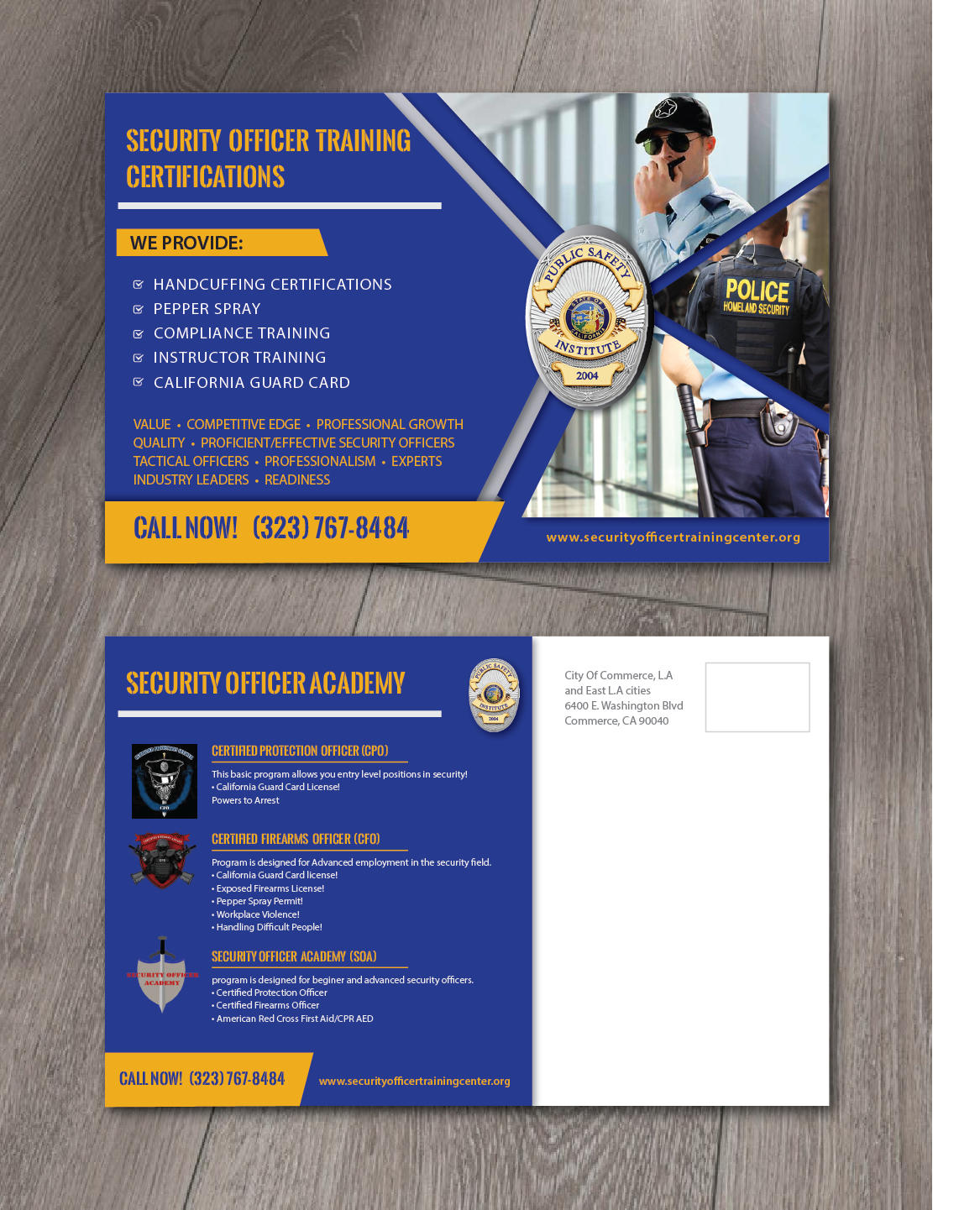 Flyer Design by alex989 for Public Safety Institute | Design #15998714