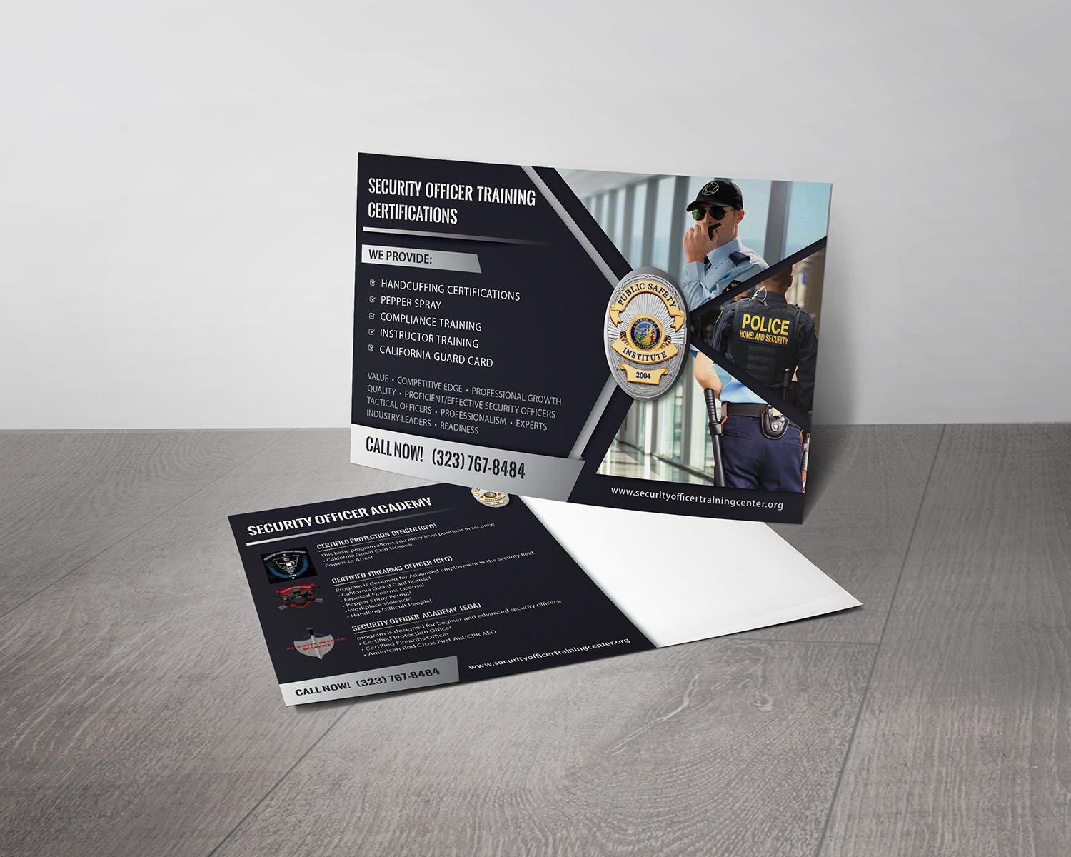 Flyer-Design von alex989 für Public Safety Institute | Design #15998747