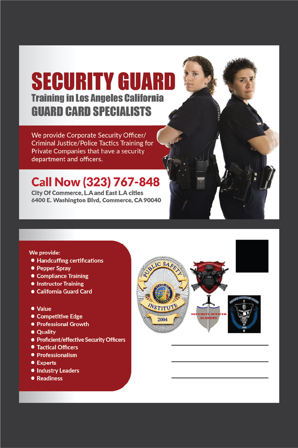 Design de Flyer par Deziners Zone pour Public Safety Institute | Design #15997026