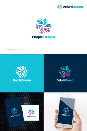 Perhaps DD but not necessarily.   It can be a logo like Design Crowd with a splash with Delphi Dream written under it. | Logo Design by SilverFire