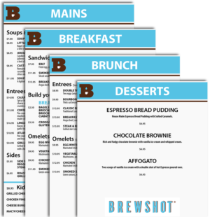 Menu Design by neil.emerson for this project | Design: #15982705