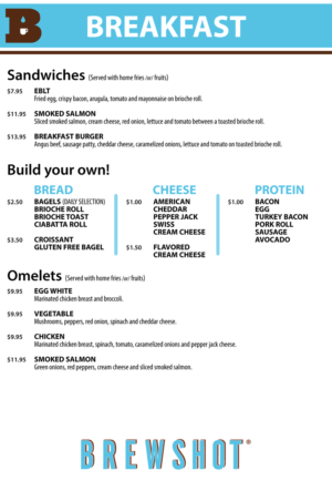 Menu Design by neil.emerson for this project | Design: #15982706