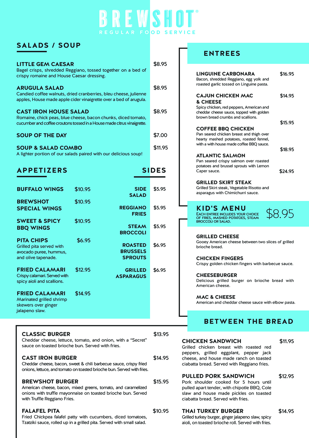 Menu Design by YNS PRODUCTION for this project | Design #15995254