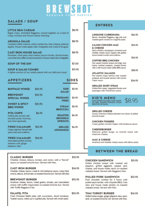 Menu Design by YNS PRODUCTION for this project | Design: #15995254