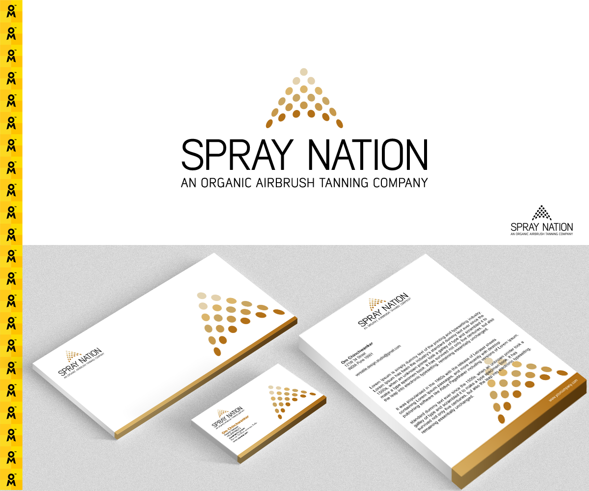Logo Design by Omee for Spray Nation Tan | Design #2692367