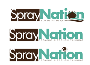 Logo Design by ZinTech for Spray Nation Tan | Design: #2755282