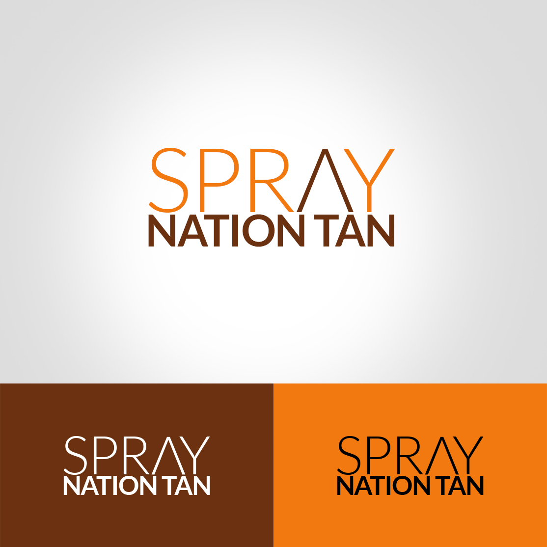 Logo Design by TechWise for Spray Nation Tan | Design #2753208
