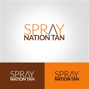 Logo Design by TechWise for Spray Nation Tan | Design #2753208