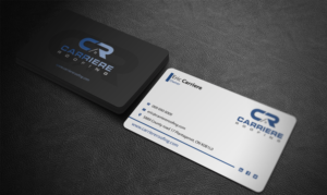Visitenkarten-Design von Riz' für Carriere Roofing | Design #15971583