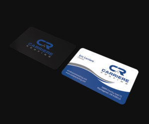 Business Card Design by JK18 for Carriere Roofing | Design: #15975378