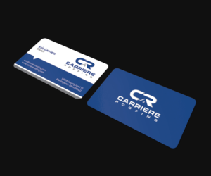 Business Card Design by JK18 for Carriere Roofing | Design: #16023673