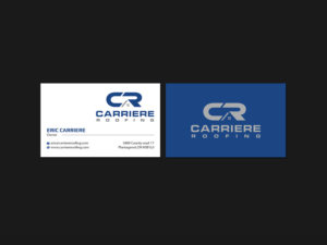 Business Card Design by Creations Box 2015 for Carriere Roofing | Design: #15974132
