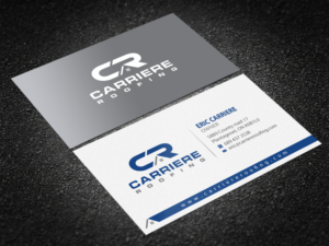 Business Card Design by Brand aid for Carriere Roofing | Design: #15972662