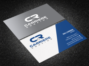 Business Card Design by Brand aid for Carriere Roofing | Design: #15972663