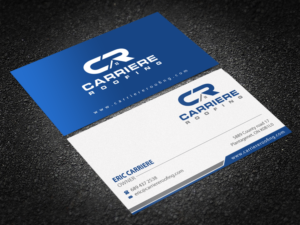 Business Card Design by Brand aid for Carriere Roofing | Design: #15972668