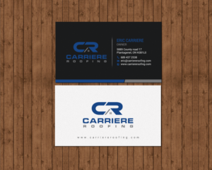 Business Card Design by chandrayaan.creative for Carriere Roofing | Design: #15973140