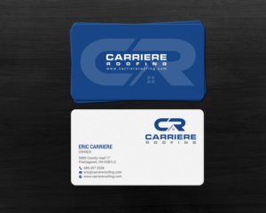 Business Card Design by chandrayaan.creative for Carriere Roofing | Design: #15982476