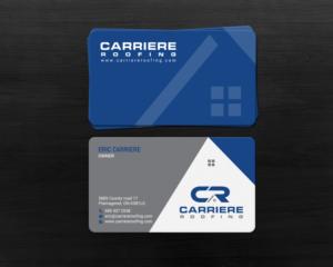 Business Card Design by chandrayaan.creative for Carriere Roofing | Design: #15982489