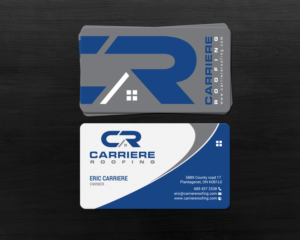 Business Card Design by chandrayaan.creative for Carriere Roofing | Design: #15982498