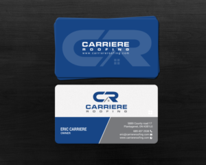 Business Card Design by chandrayaan.creative for Carriere Roofing | Design: #15982502