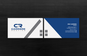Business Card Design by chandrayaan.creative for Carriere Roofing | Design: #15982582
