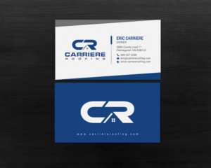 Business Card Design by chandrayaan.creative for Carriere Roofing | Design: #15982634