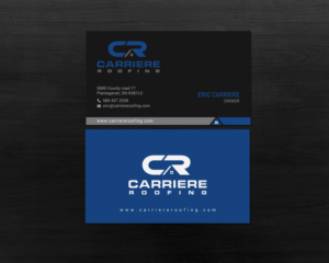 Business Card Design by chandrayaan.creative for Carriere Roofing | Design: #16017895