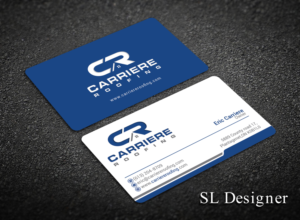 Business Card Design by SL Designer for Carriere Roofing | Design: #15969154