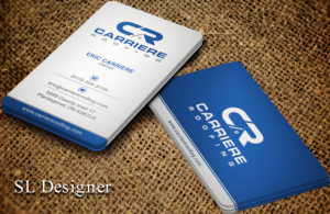 Business Card Design by SL Designer for Carriere Roofing | Design: #15969168
