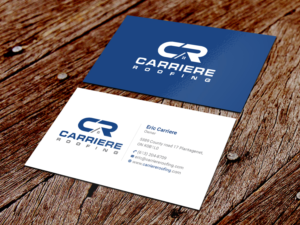 Design de Carte de Visite par SS_Designs pour Carriere Roofing | Design : #15974773