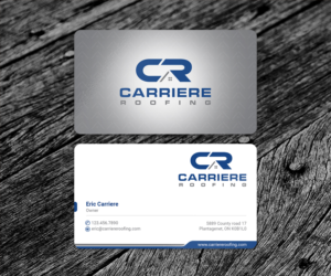 Design de Carte de Visite par SS_Designs pour Carriere Roofing | Design : #15988417