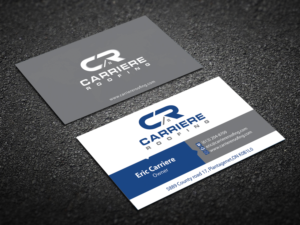 Diseño de Tarjeta de Presentación por alpesh9520 para Carriere Roofing | Diseño: #15972687