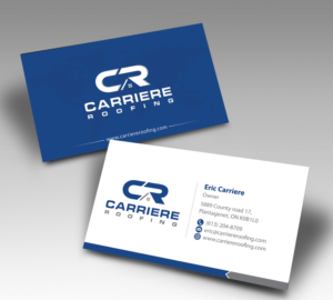 Business Card Design by alpesh9520 for Carriere Roofing | Design: #15973464