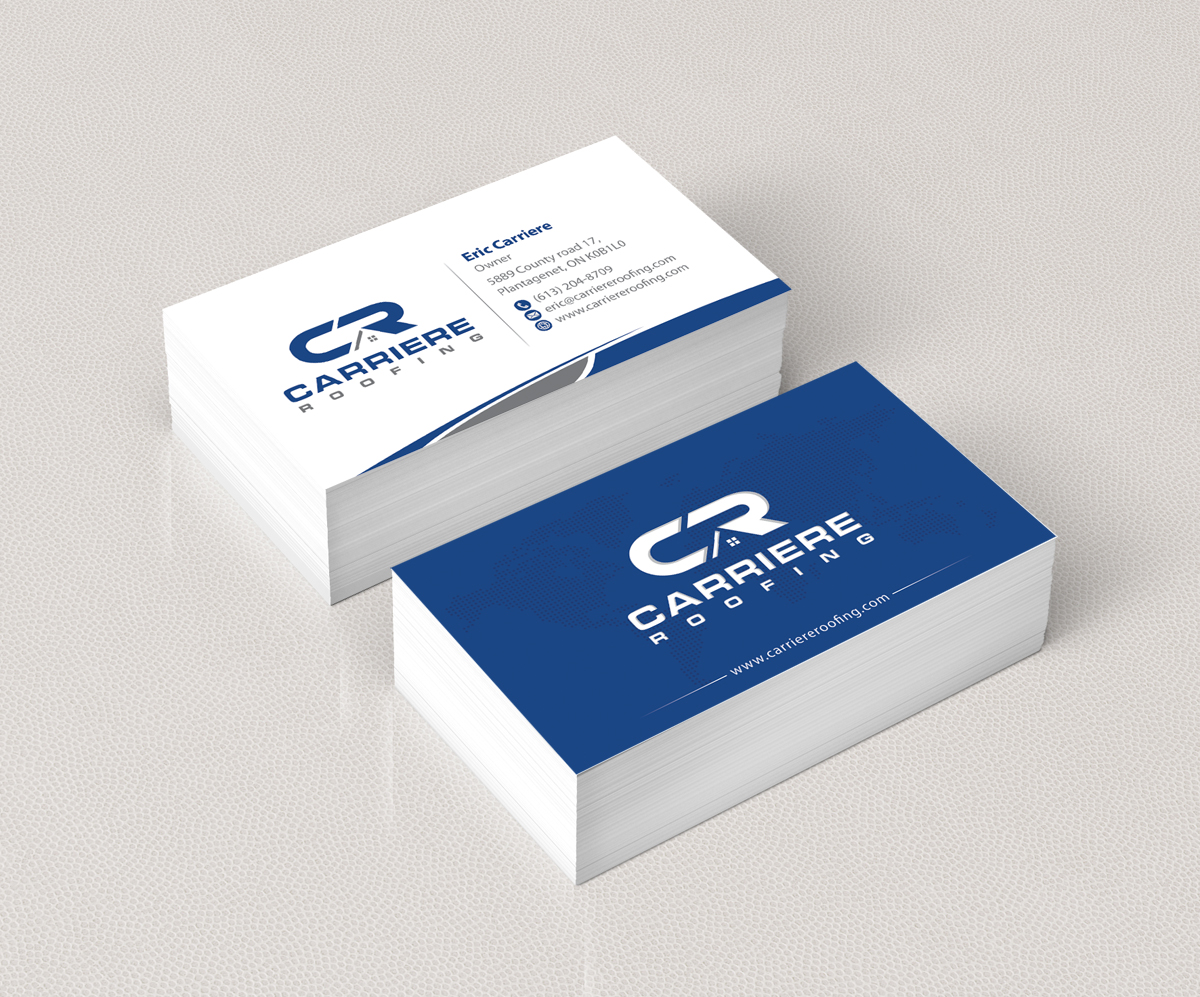 Visitenkarten-Design von alpesh9520 für Carriere Roofing | Design #15973477