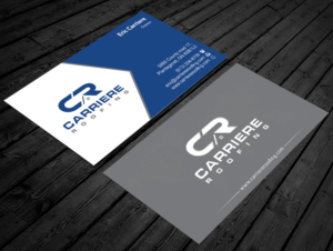 Business Card Design by alpesh9520 for Carriere Roofing | Design: #15973478
