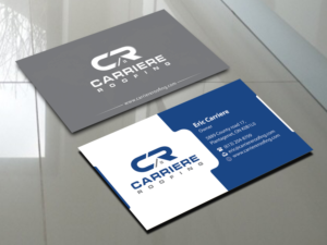 Business Card Design by alpesh9520 for Carriere Roofing | Design: #15973479