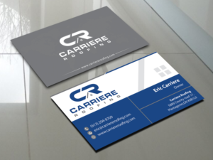 Business Card Design by alpesh9520 for Carriere Roofing | Design: #15973485