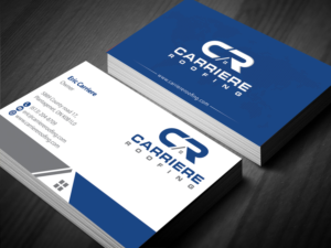 Business Card Design by alpesh9520 for Carriere Roofing | Design: #15975461
