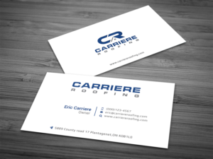 Business Card Design by Graphic Flame for Carriere Roofing | Design: #15999242