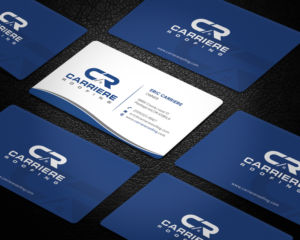 Business Card Design by Graphic Flame for Carriere Roofing | Design: #15999260