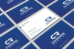 Business Card Design by Graphic Flame for Carriere Roofing | Design: #15999262