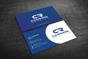 Business Card Design by Graphic Flame for Carriere Roofing | Design: #15999324