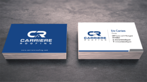 Design de Carte de Visite par Cun pour Carriere Roofing | Design : #15975510